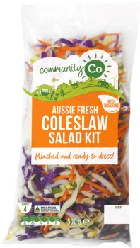Community-Co-Coleslaw-Salad-Kit-500g on sale