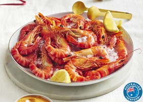 Coles-Australian-Thawed-Cooked-Extra-Large-Black-Tiger-Prawns on sale