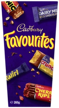 Cadbury-Favourites-264g-265g on sale