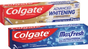 Colgate+Advanced+Whitening+%26amp%3B+Tartar+or+Max+Fresh+Toothpaste+200g