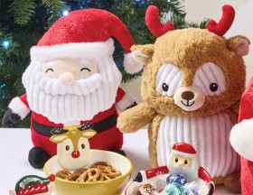 Plush-Pal-Santa-or-Reindeer-1-Each on sale