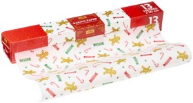 Christmas+Print+Baking+Paper+Roll+1+Each