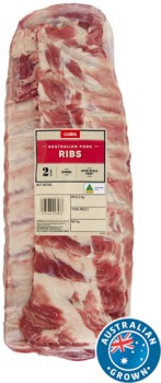 Coles-Australian-Pork-Ribs-BBQ on sale