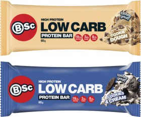 BSc-Bodyscience-High-Protein-Low-Carb-Bar-60g on sale