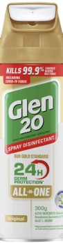 Glen-20-Gold-24h-Protection-Disinfectant-Spray-300g on sale