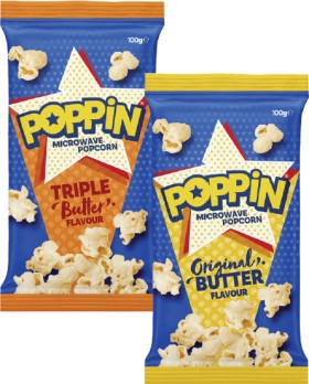 Poppin+Microwave+Popcorn+100g
