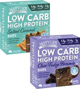 Mayver%26%23039%3Bs+Low+Carb+High+Protein+Bars+128g