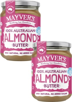 Mayver%26%23039%3Bs+100%25+Australian+Almond+Butter+240g