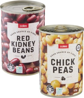 Coles-Beans-420g on sale