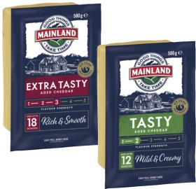 Mainland-Cheese-Block-400g-500g on sale