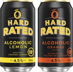 NEW+Hard+Rated+Mixed+Cans+10x375mL