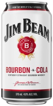 Jim-Beam-White-Cola-Cans-6x375mL on sale
