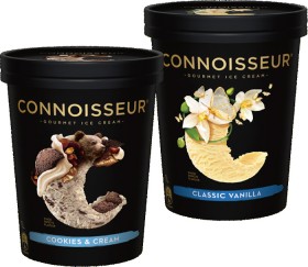 Connoisseur-Gourmet-Ice-Cream-1-Litre-Selected-Varieties on sale