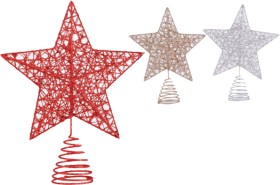 Christmas-Tree-Wire-Star-Topper-20x25cm on sale