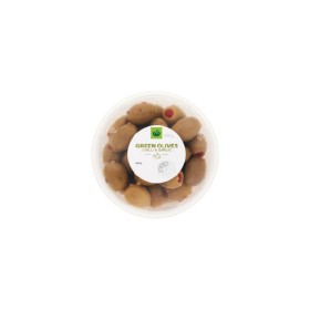 Woolworths-Green-Olives-with-Chilli-Garlic-300g on sale