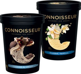 Connoisseur-Gourmet-Ice-Cream-1-Litre-Selected-Varieties on sale
