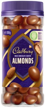 Cadbury-Chocolate-Coated-Nuts-or-Fruits-270340g-Selected-Varieties on sale