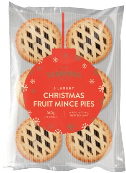 Yarrows-Christmas-Fruit-Mince-Pies-360g on sale