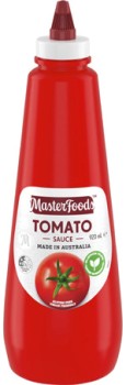 MasterFoods-Tomato-or-Barbecue-Squeezy-Sauce-920mL on sale