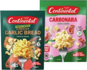 Continental+Pasta+%26amp%3B+Sauce+145g+or+Taste+Twists+80g+Selected+Varieties