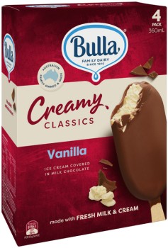 Bulla+Creamy+Classics+Ice+Cream+4+Pack+Selected+Varieties