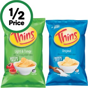 Thins-Potato-Chips-150-175g on sale