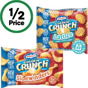 Birds-Eye-Golden-Crunch-Sidewinders-or-Lattice-Potato-Chips-750g-From-the-Freezer on sale