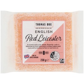 Thomas-Dux-English-Red-Leicester-200g-From-the-Deli on sale