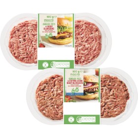 Macro-Australian-Grass-Fed-Beef-Burgers-Varieties-500g-Pk-4 on sale