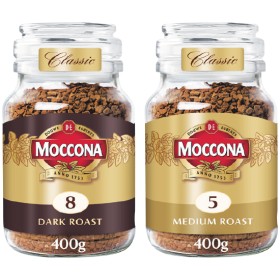 Moccona-Freeze-Dried-Classic-Coffee-400g on sale