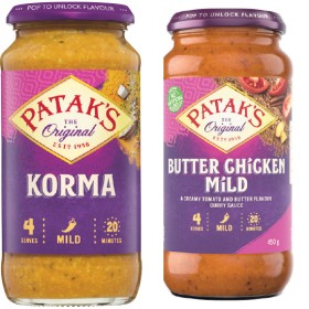 Pataks-Simmer-Sauce-450g on sale