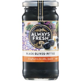 Always-Fresh-Black-Olives-220-235g on sale