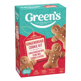 Greens-Gingerbread-Cookie-Mix-515g-or-Greens-Christmas-Shortbread-400g on sale