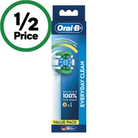 Oral-B-Everyday-Clean-Electric-Toothbrush-Replacement-Heads-Pk-8 on sale