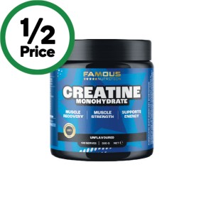 Famous-Nutrition-Creatine-Powder-300g on sale