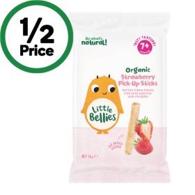 Little+Bellies+Organic+Baby+Snacking+Pick-Up+Sticks+16g
