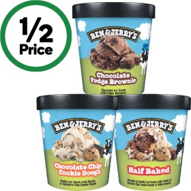 Ben-Jerrys-Ice-Cream-Tubs-458ml on sale