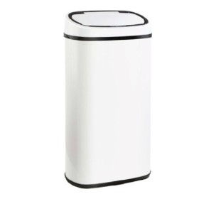 Devanti-58L-Motion-Sensor-Bin-Rubbish-Automatic-White on sale