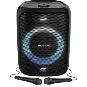 BlueAnt+X5+Portable+Party+Bluetooth+Karaoke+Speaker+60W%2C+Black