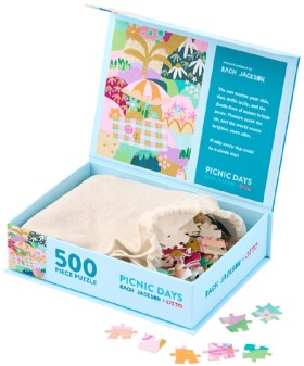 Otto+Rach+Jackson+Picnic+Days+500+Piece+Puzzle