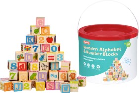 Kadink-60-Pack-Wooden-Alphabet-and-Number-Blocks on sale