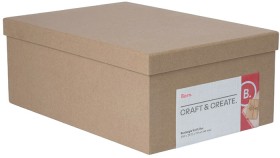 Born-Large-Rectangle-Kraft-Box on sale