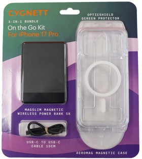Cygnett+On+the+GO+Bundle+-+iPhone+17+Pro