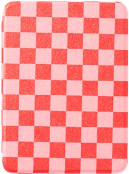 Otto-Patterned-Kindle-Cover-11th-Gen-6-Checks on sale