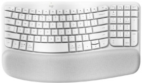 Logitech-Wave-Keys-Ergonomic-Keyboard-Off-White on sale