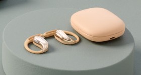 Otto-On-The-Go-Wireless-Earbuds-Tan on sale