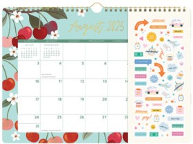 Orange+Circle+2026+Deluxe+Wall+Calendars+Fruit+and+Flora