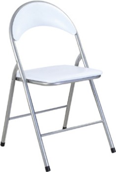 Keji-Padded-Folding-Chair-White on sale