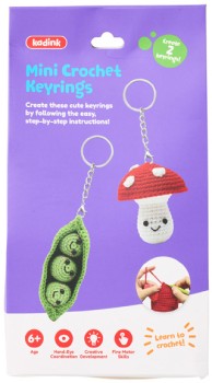 Kadink-Crochet-Key-Ring-Kits-Mushrooms-and-Pods on sale