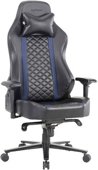 Typhoon-Prime-Fabric-Gaming-Chair-in-PU-Leather on sale